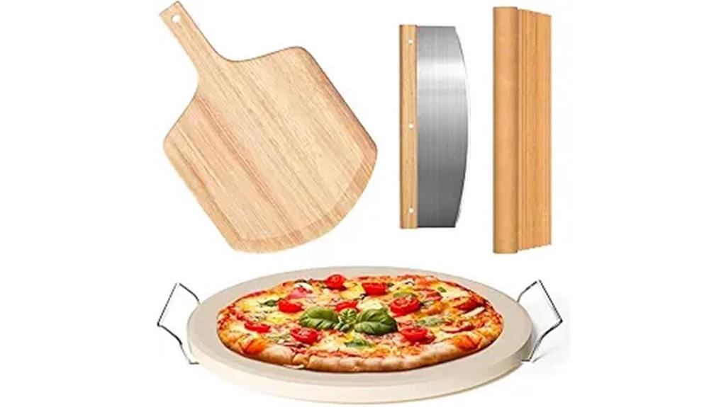 complete pizza stone kit