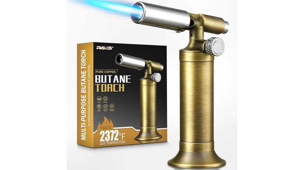 copper butane torch lighter