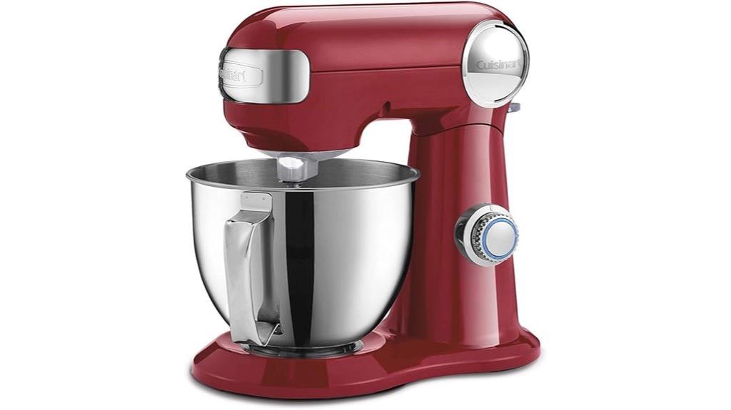 cuisinart ruby red mixer