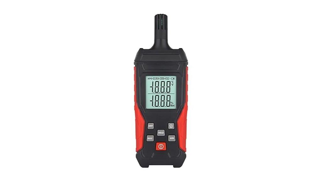 digital hygrometer temperature