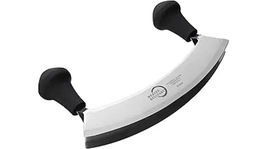 double blade mezzaluna knife