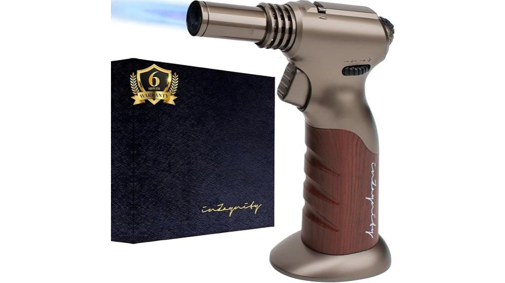 dual flame butane torch