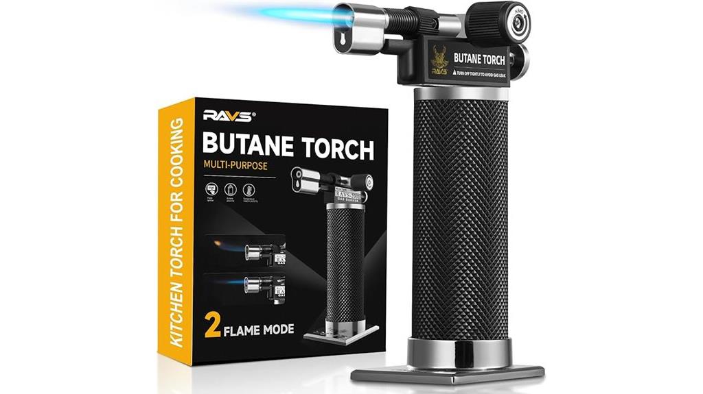 dual flame kitchen torch