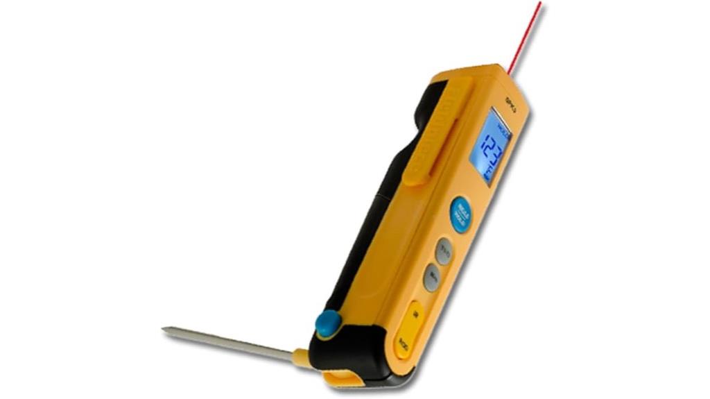 dual temperature infrared thermometer