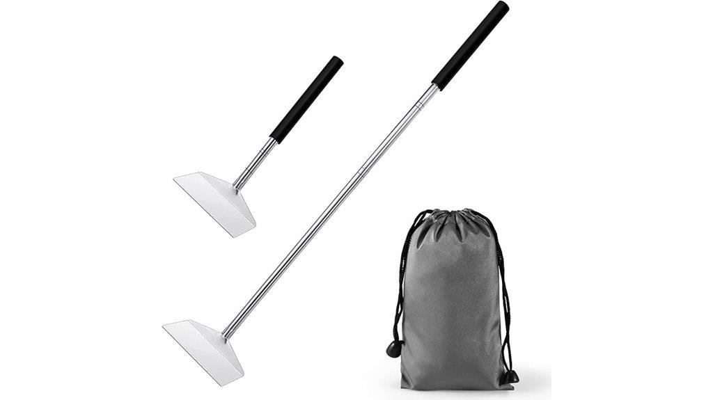 extendable bbq ash tool