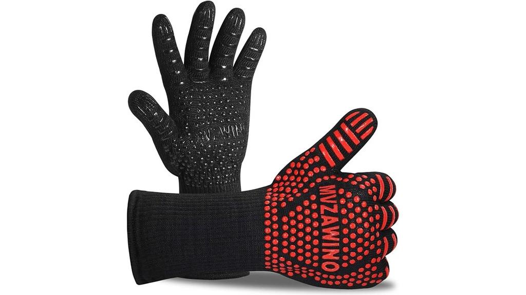 extreme heat resistant oven gloves