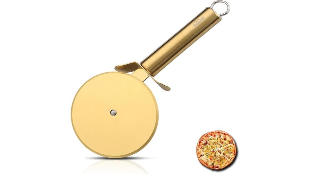 gold titanium steel cutter