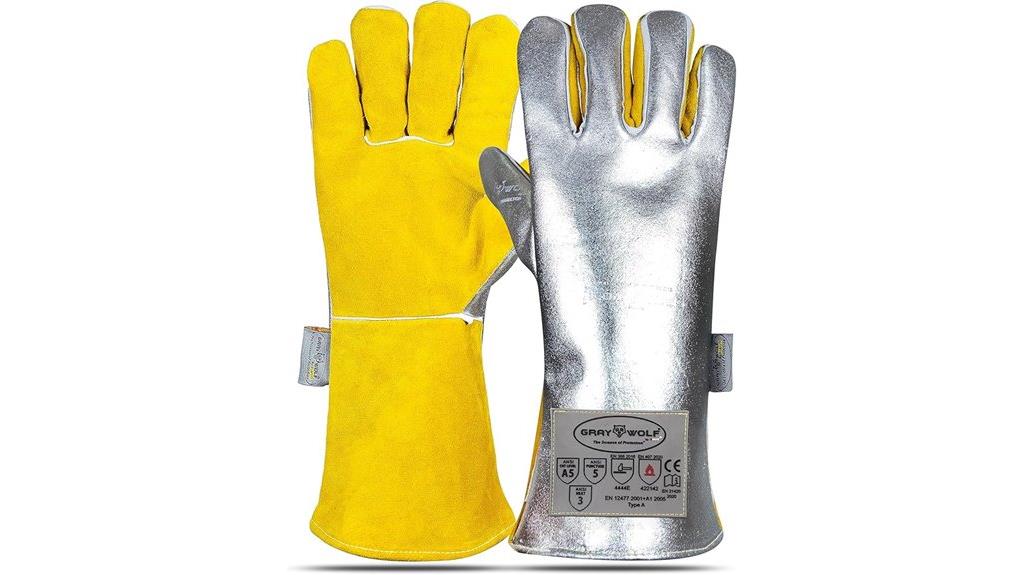 graywolf kevlar welding glove