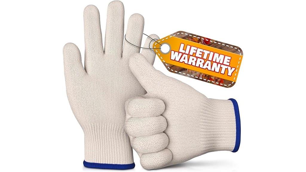 heat resistant barbecue gloves