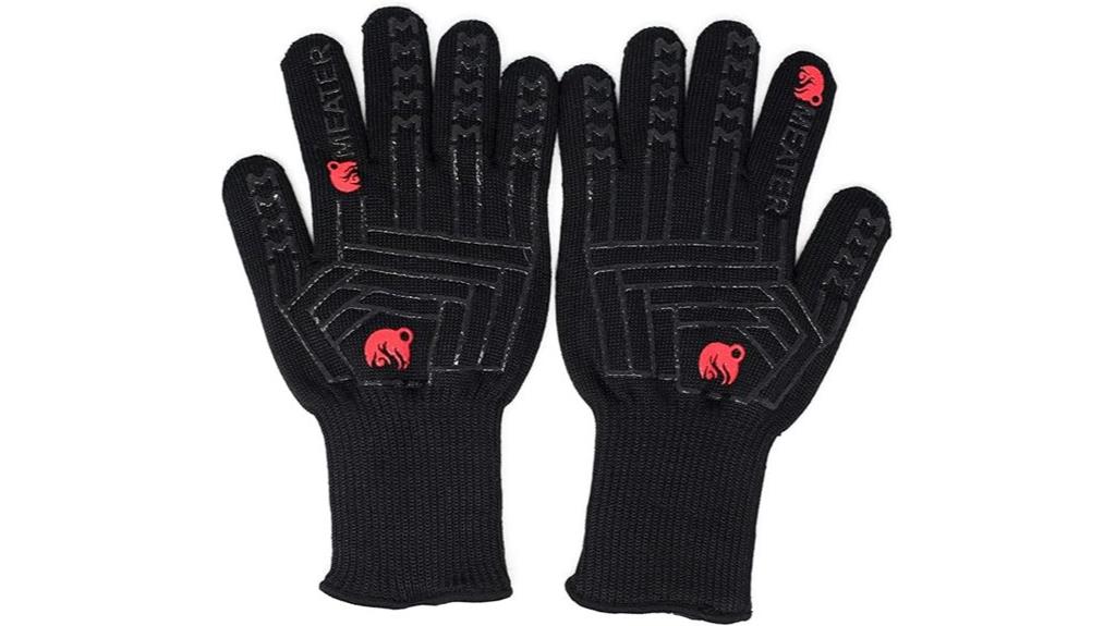 heat resistant bbq gloves
