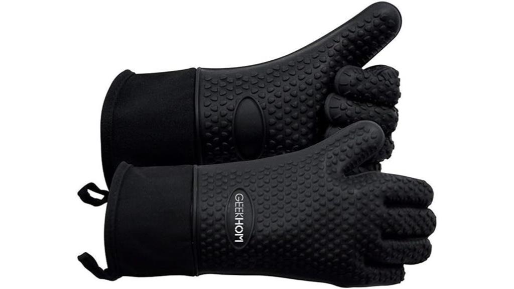 heat resistant bbq gloves
