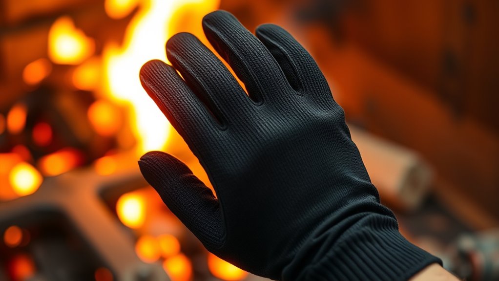 heat resistant durable flexible gloves