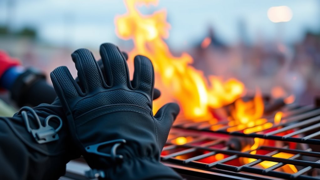 heat resistant durable flexible gloves