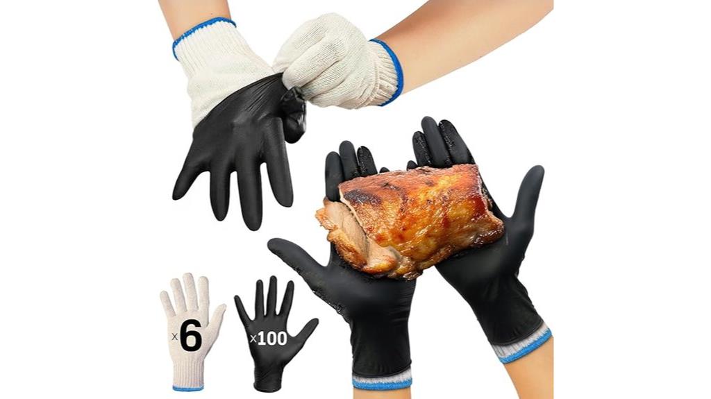 heat resistant grilling gloves