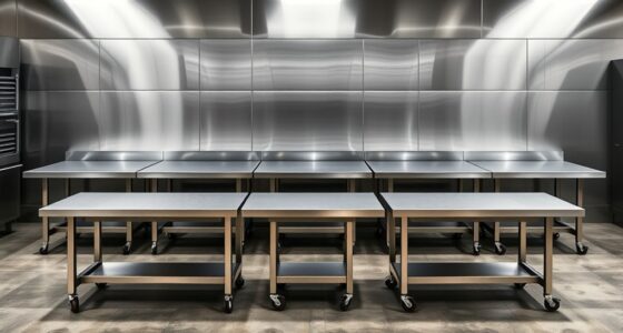heavy duty pizza oven tables