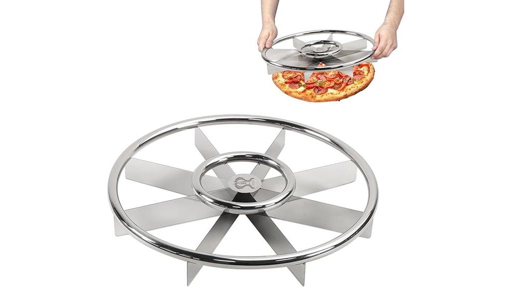 heavy duty stainless steel pizza cutter