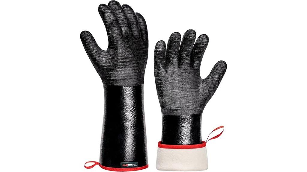 high temperature bbq gloves