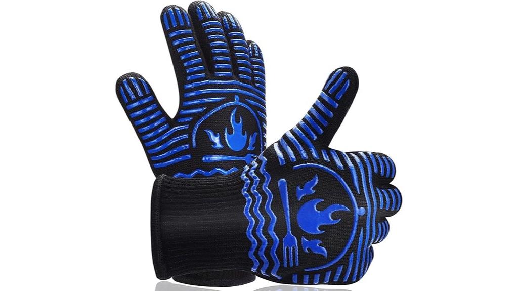 high temperature bbq gloves