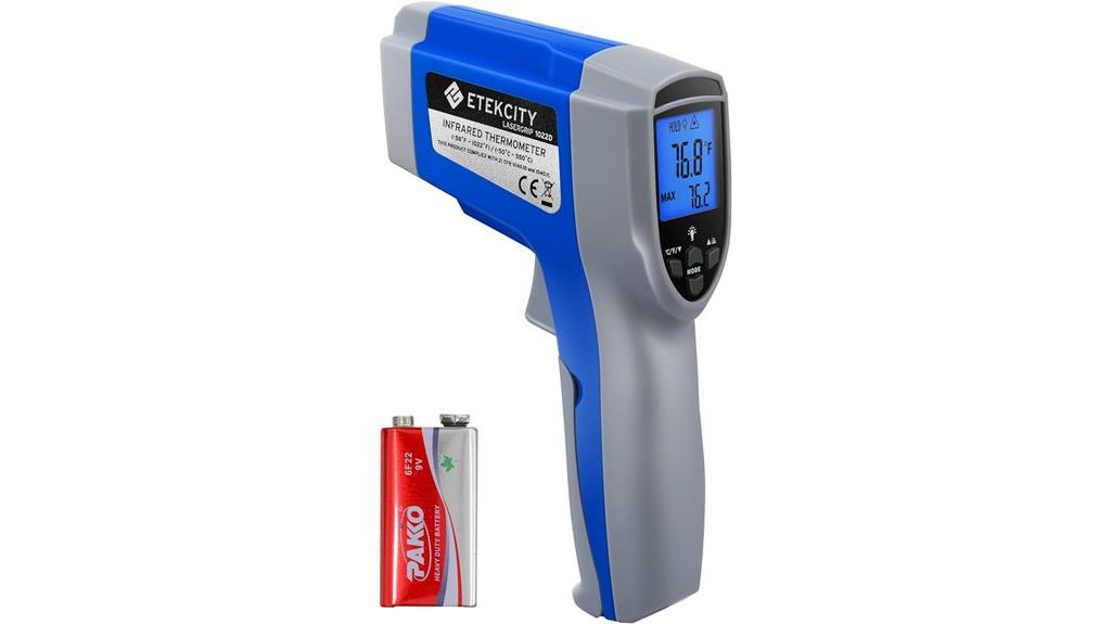 infrared dual laser thermometer