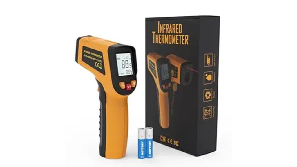 infrared laser temperature gun