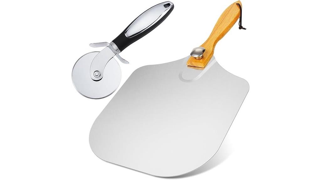 large aluminum pizza peel