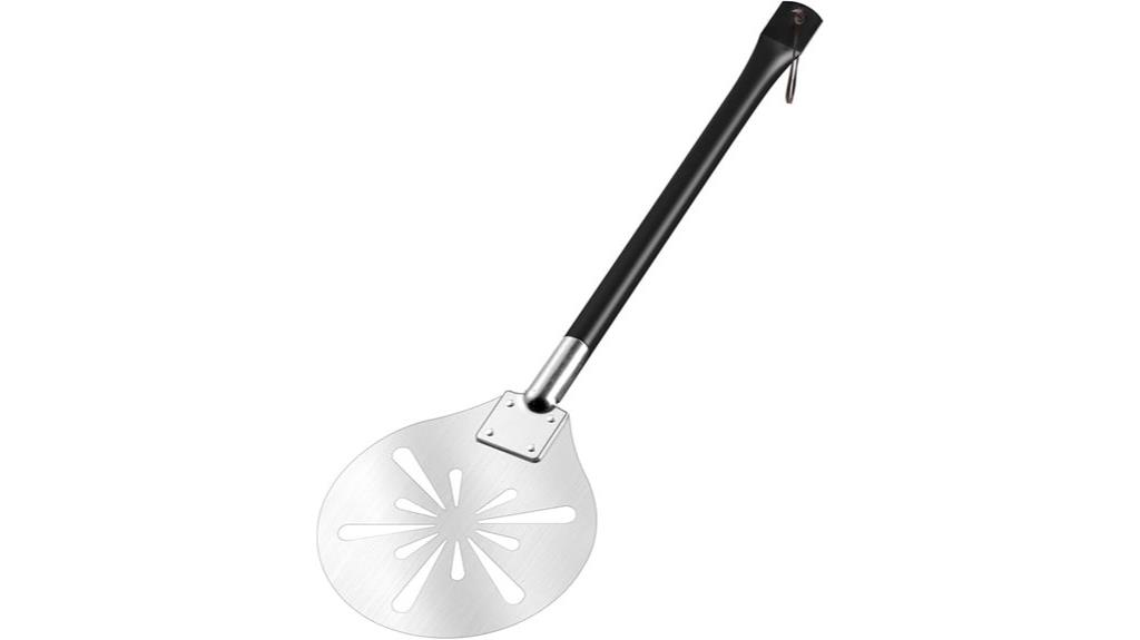 large perforated pizza peel