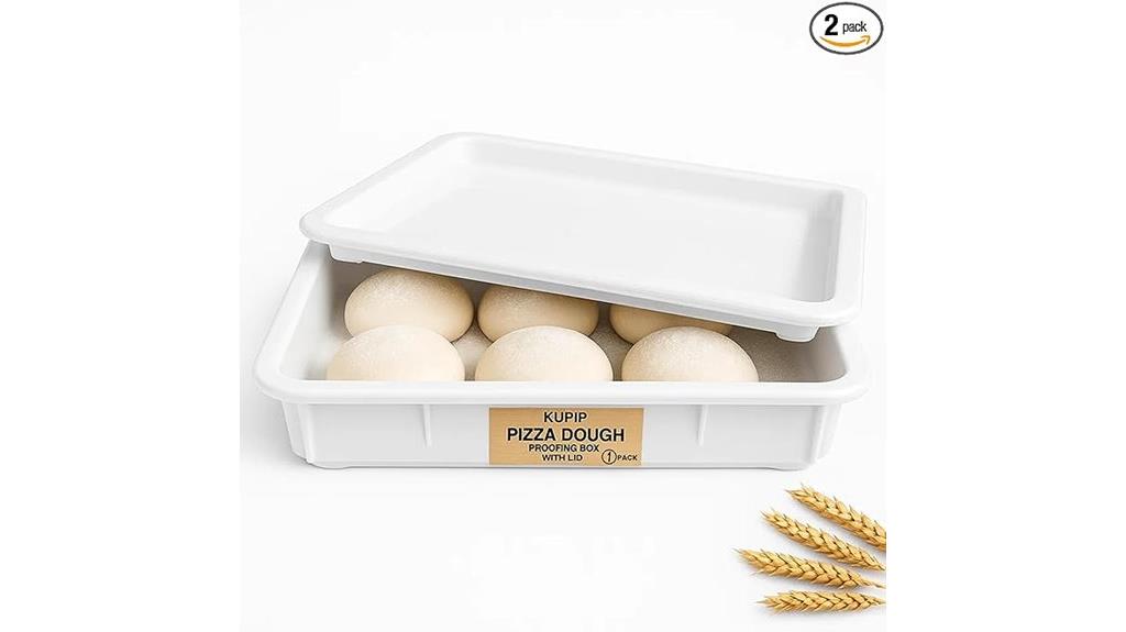 large pizza dough proofing box