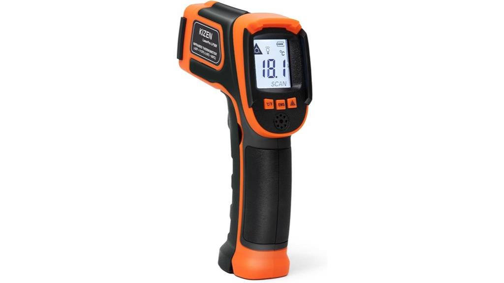 laser infrared temperature gun