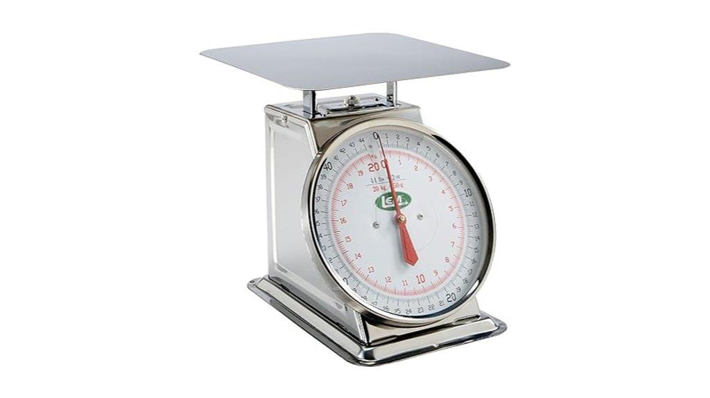 lem 44 lb stainless scale
