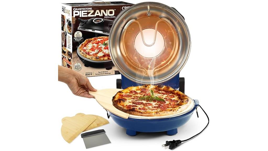 navy piezano electric pizza oven