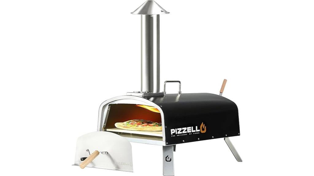 outdoor 16 inch multi fuel pizza oven