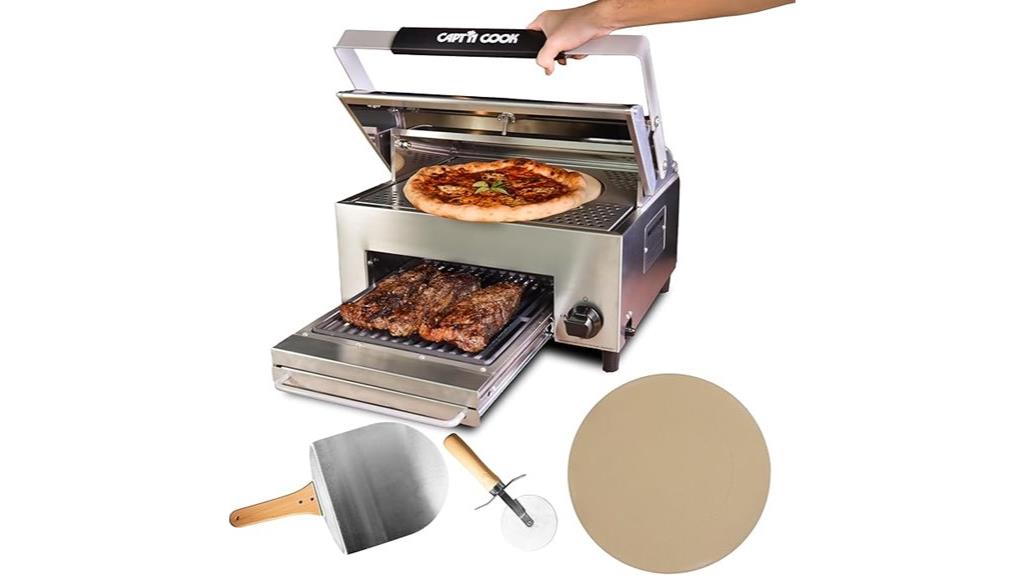 outdoor gas pizza oven