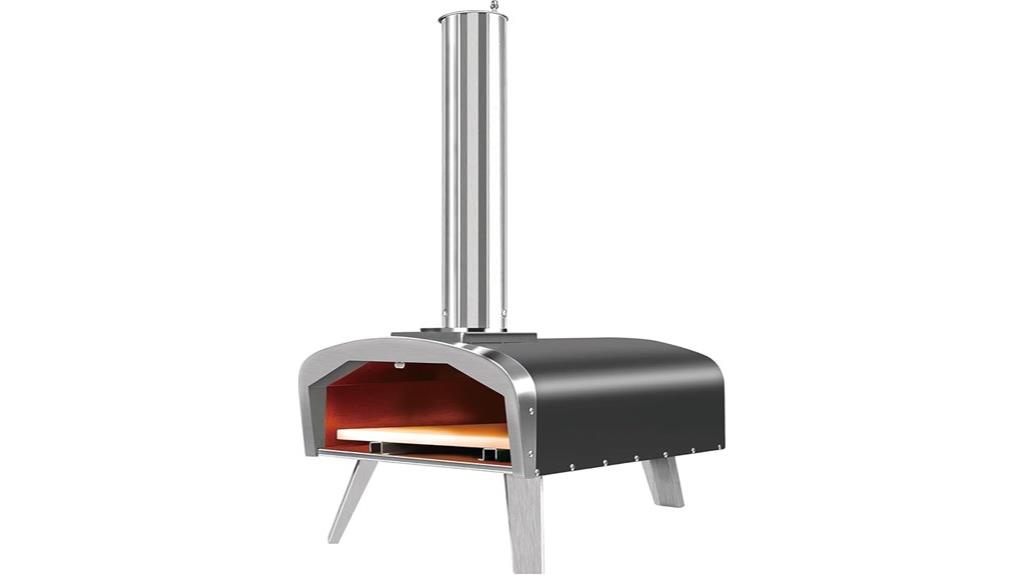 outdoor multi fuel pizza oven