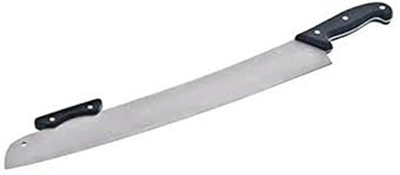 pizza knife with handles