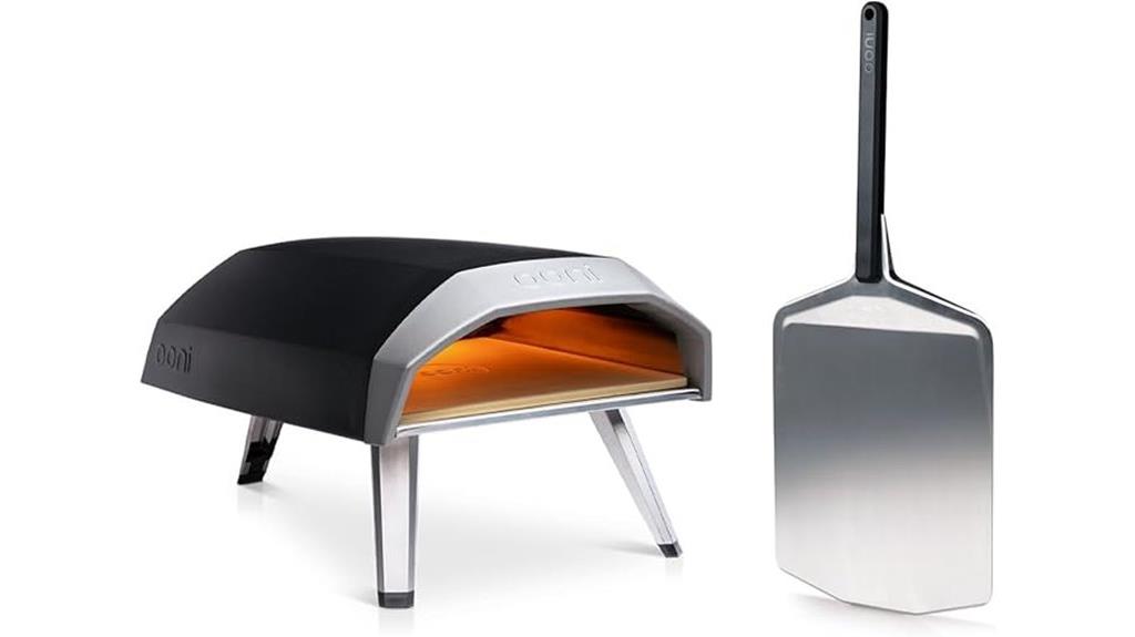 pizza oven with peel