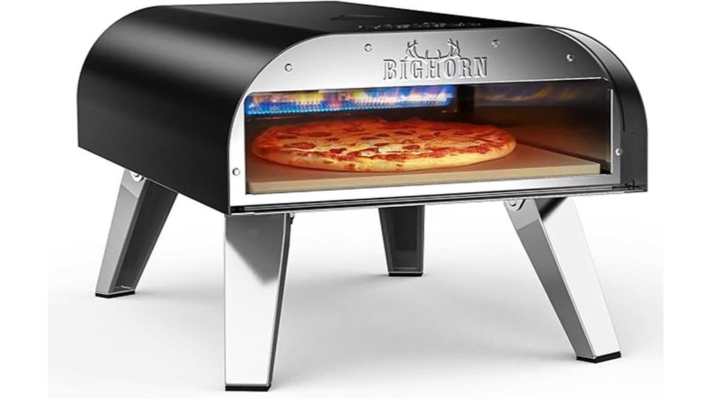 portable gas pizza oven