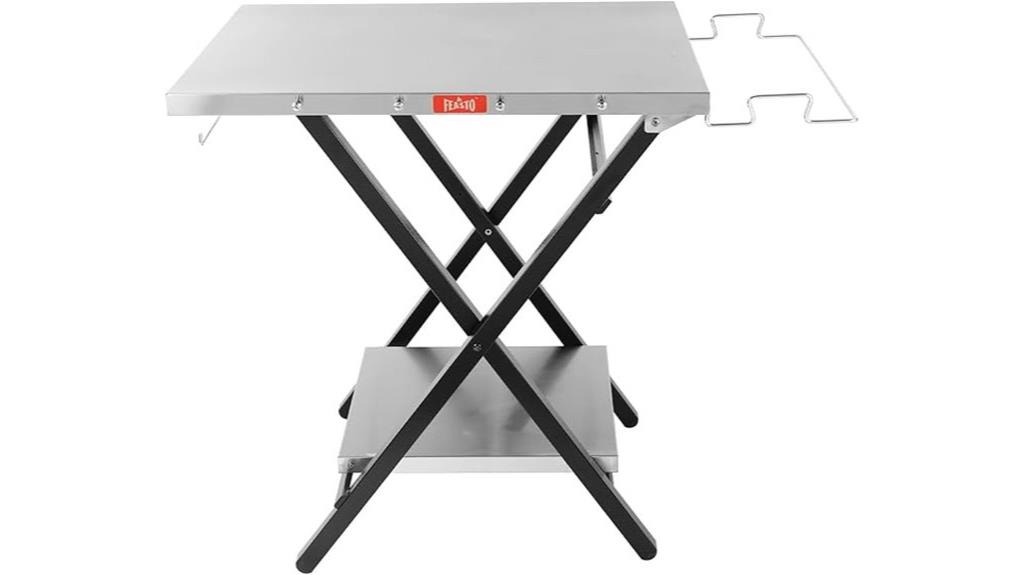 portable grill and oven stands