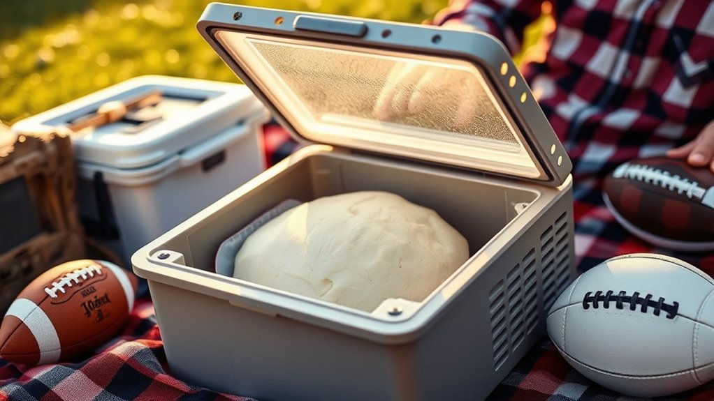 portable insulated proofing box