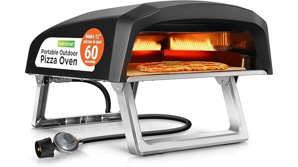 portable outdoor pizza oven