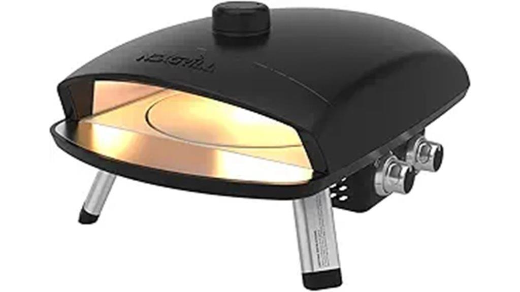 portable tabletop pizza oven