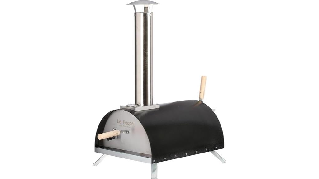 portable wood fired pizza oven