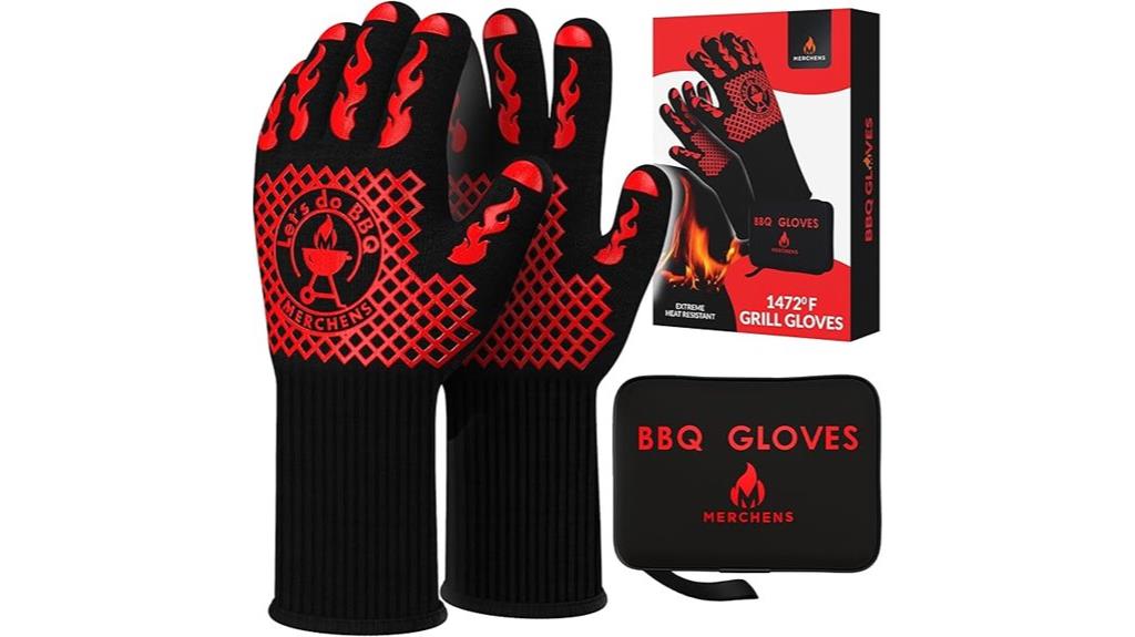 professional grilling oven gloves