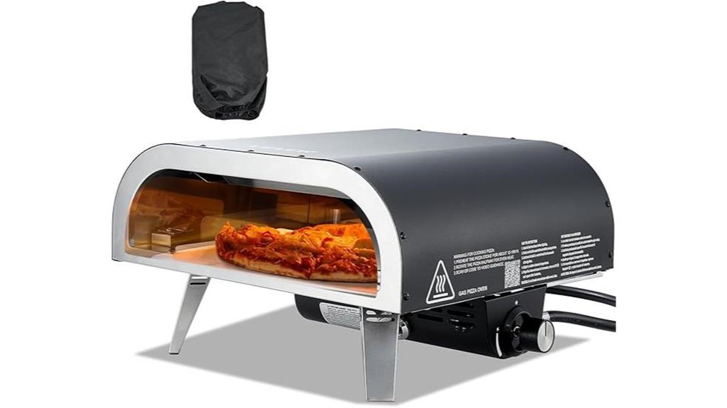 propane gas pizza oven