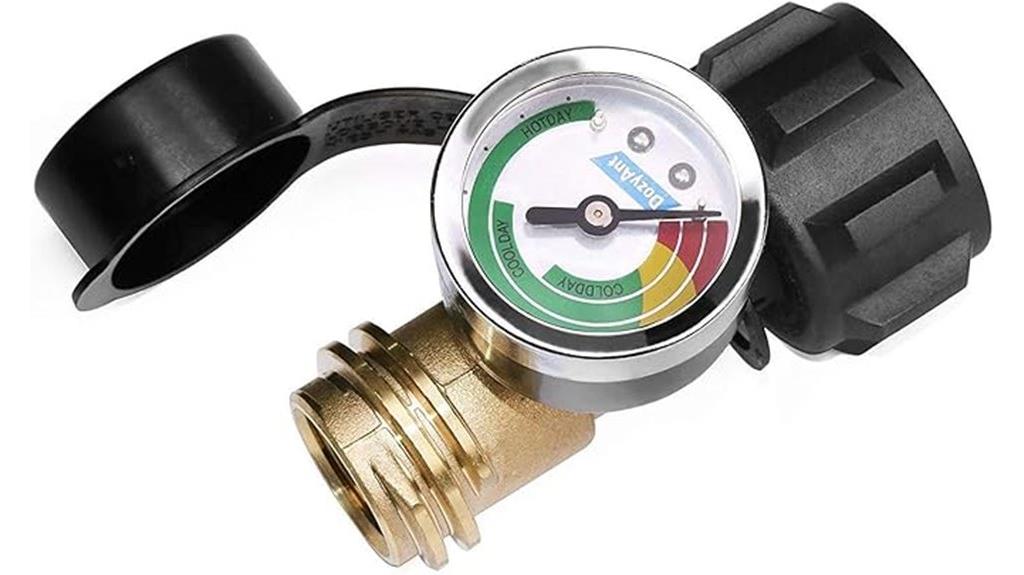 propane tank leak indicator