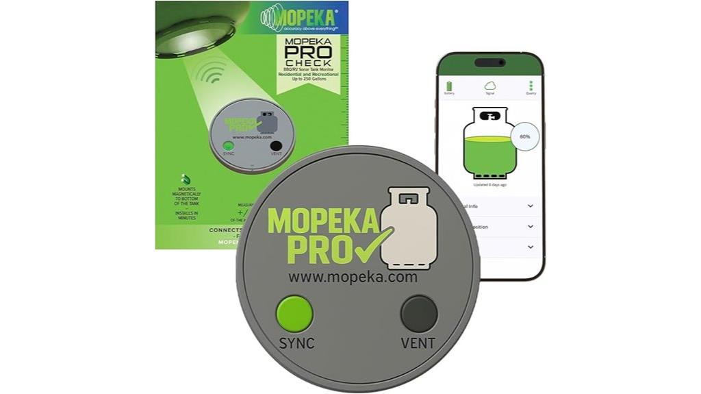 propane tank monitoring device
