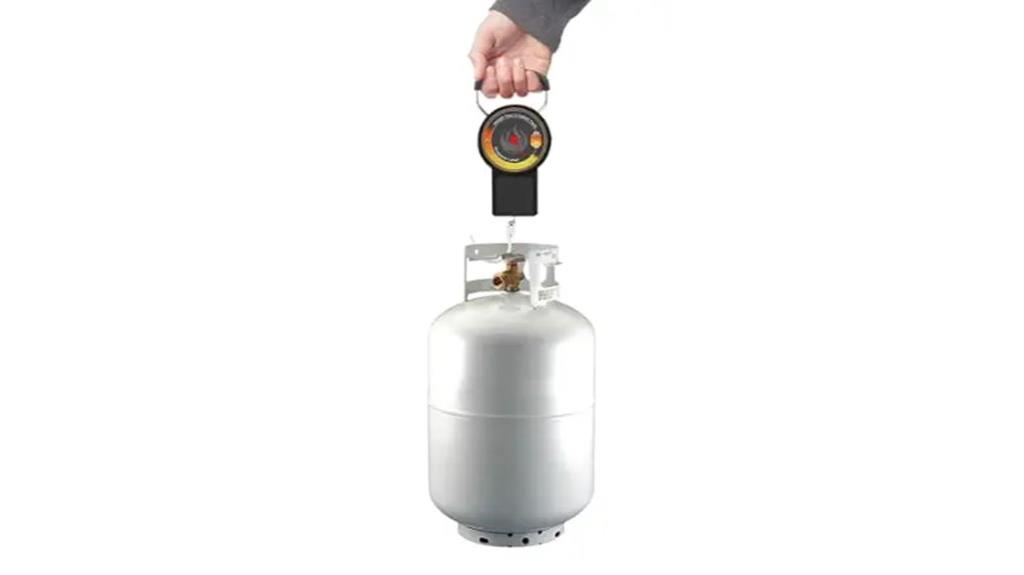propane tank weight scale