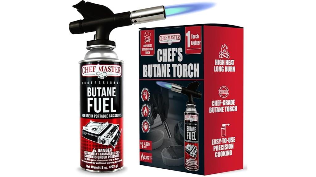 refillable adjustable kitchen torch
