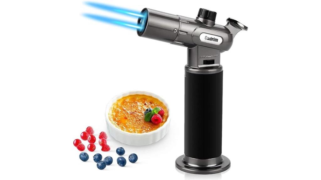 refillable butane culinary torch