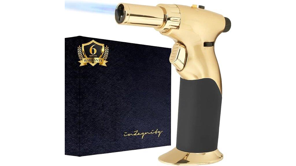 refillable dual flame torch