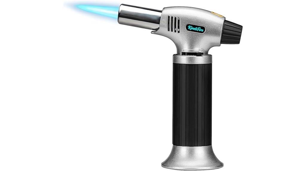 refillable safety flame torch
